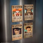 ONE PIECE WANTED MAGNET SET (4) - immagine 5