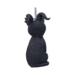 PAWZUPH BLACK HORNED CAT HANGING ORNAMENT - immagine 8