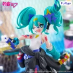 HATSUNE MIKU PAINT GIRL ANOTHER COLOR MUCHUTE FIGURE - immagine 3