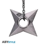 NARUTO SHIPPUDEN SHURIKEN KONOHA 3D KEYCHAIN - immagine 5