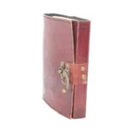 LEATHER DIARY EMBOSSD PENT/CELTIC & LOCK - immagine 5