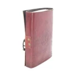 LEATHER DIARY EMBOSSD PENT/CELTIC & LOCK - immagine 6
