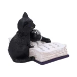 BLACK CAT - MISCHIEVOUS FELINE ORNAMENT - immagine 8