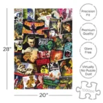 HAMMER HOUSE OF HORROR 1000PCS PUZZLE - immagine 4