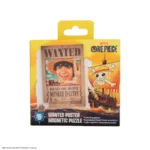 ONE PIECE WANTED LUFFY A4 MAGNETIC PUZZLE (96pcs) - immagine 4