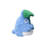 MY NEIGHBOR TOTORO NAKAYOSHI BLUE PLUSH WITH LEAF - immagine 5