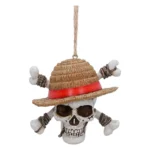 ONE PIECE LUFFY JOLLY ROGER HANGING ORNAMENT