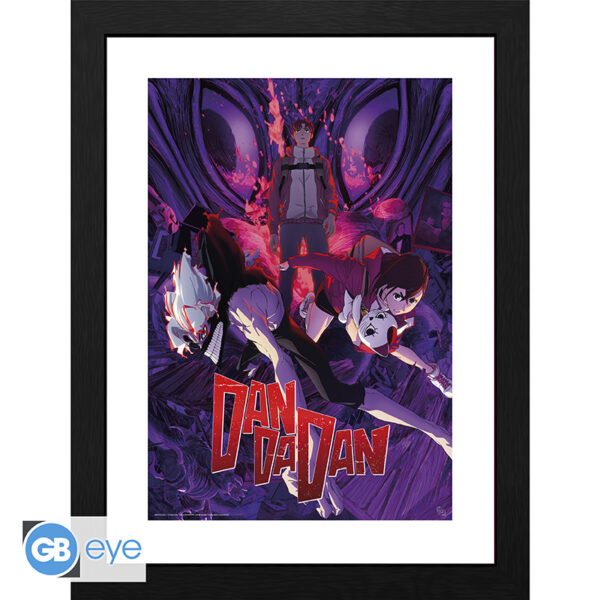 DAN DA DAN - Framed print - Key art "Claimed soul" (30 0)