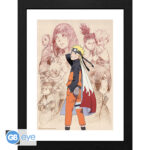 NARUTO SHIPPUDEN - Framed print "Naruto & His Allies" (30 0)