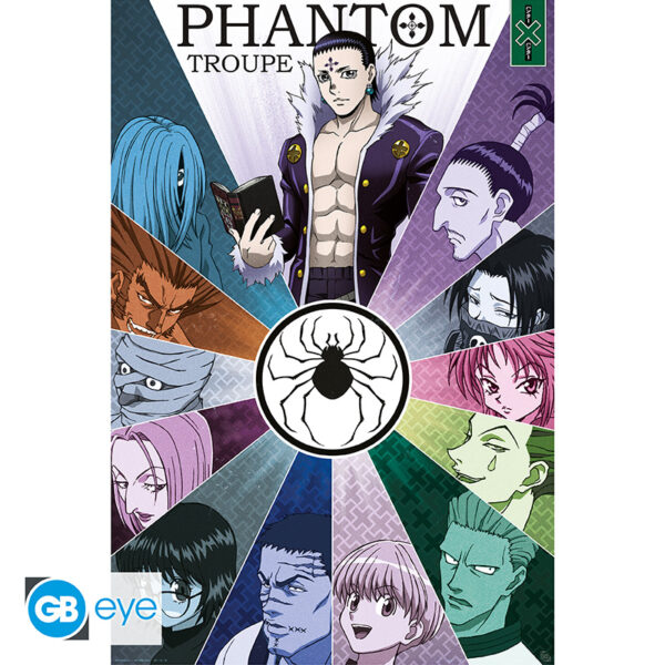 HUNTER X HUNTER - Poster Maxi 91.5 1 FSC MIX - Spider Members