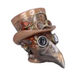 STEAMPUNK AUTOMATON APOTHECARY DOC SKULL - immagine 5