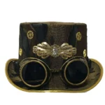 STEAMPUNK WHITBY WANDERER'S TOP HAT - immagine 3