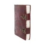 LEATHER DIARY EMBOS  SPIRIT BOARD & LOCK - immagine 5