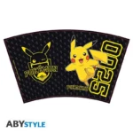 POKEMON PIKACHU COLLAGE TUMBLER WITH STRAW - immagine 3