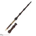 HARRY POTTER DUMBLEDORE WAND PEN IN STAND - immagine 4