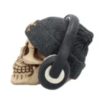 SKULL WITH HAT DEAD BEAT (GREY) - immagine 6