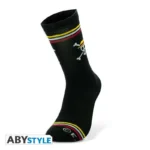 ONE PIECE SKULL SOCKS BLACK - immagine 7