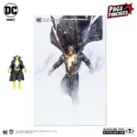 DC PAGE PUNCH BLACK ADAM+COMIC 3INCH AF - immagine 7