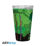 ONE PIECE RORONOA ZORO GLASS L - immagine 3