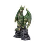 DRAGON FIGURINE GREEN METALLIC HARANU - immagine 6