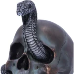 SERPENTINE FATE GOTHIC SNAKE SKULL - immagine 5