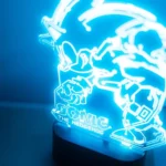 SONIC SPEED CIRCUIT DESK LED LAMP - immagine 5