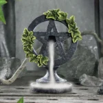 WICCAN PENTAGRAM BACKFLOW INCENSE BURNER - immagine 5