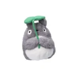 MY NEIGHBOR TOTORO NAKAYOSHI GREY PLUSH WITH LEAF - immagine 4