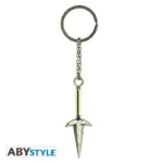 NARUTO SHIPPUDEN HOKAGE 4TH KUNAI 3D KEYCHAIN - immagine 2