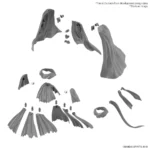 30MM OPTION PARTS SET 14 MULTI CLOTH 1/144 - immagine 5