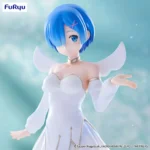 REZERO REM LITTLE WINGS BICUTE PURE FIGURE - immagine 5