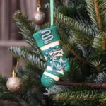 HARRY POTTER SLYTHERIN STOCKING HANGING ORNAMENT - immagine 7