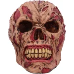 ROTTING ZOMBIE SKULL ORNAMENT 17CM - immagine 4