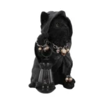 REAPERS FELINE LANTERN GRIM REAP CAT FIG - immagine 6