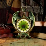 GREEN DRAGON WALL CLOCK - immagine 5