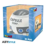 DRAGON BALL CAPSULE CORP SPACESHIP 3D MUG - immagine 7