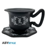 DEATH NOTE  L'S CUP MUG 3D WITH SAUCER - immagine 6