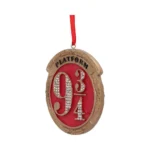 HARRY POTTER PLATFORM 9 3/4 HANGING ORNAMENT - immagine 4