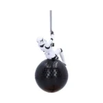 STORMTROOPER WRECKING BALL HANGING ORNAMENT - immagine 8