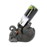 GUZZLERS GREY ELEPHAN WINE BOTTLE HOLDER - immagine 5