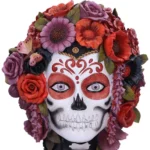 CALAVERA CATRINA DAY OF THE DEAD BUST - immagine 2