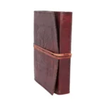 LEATHER DIARY EMBOSSED TREE OF LIFE - immagine 5