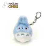 MY NEIGHBOR TOTORO MEDIUM BLUE TOTORO FUNWARI MINI COIN PURSE - immagine 7