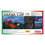 PORCO ROSSO SAVOIA S.21F VERSION 2 + FIG. GINA 1/48  MODEL KIT - immagine 6