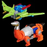 TRANSFORMERS AGE OF THE PRIMES DINOBOT SWOOP G2 AND DINOBOT SLUDGE G2 ACTION FIGURES