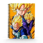 DRAGON BALL Z SAIYANS 3D EFFECT NOTEBOOK - immagine 2