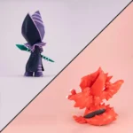 MEGATOON YU-GI-OH DARK MAGICIAN & SLIFER WITH GIFT SET - immagine 8