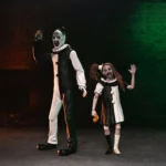 TERRIFIER 2 ART THE CLOWN & LITTLE PALE GIRL ULTIMATE AF 2-PACK - immagine 4