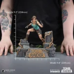TOMB RAIDER LARA CROFT 24CM PVC STATUE - immagine 4