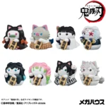 DEMON SLAYER FORTUNE CATS MEGA CAT PROJECT VER 02 SET WITH GIFT - immagine 2